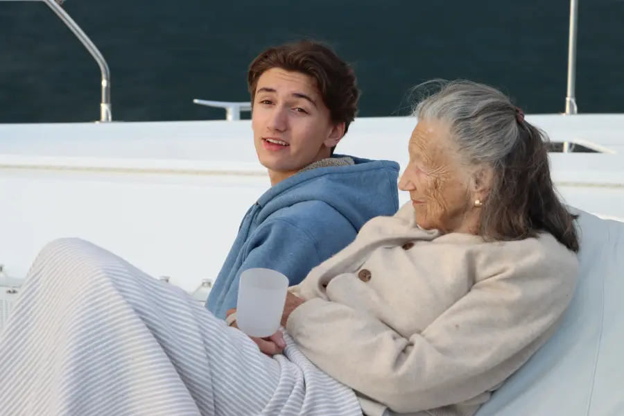 Nina and her grandson Haven